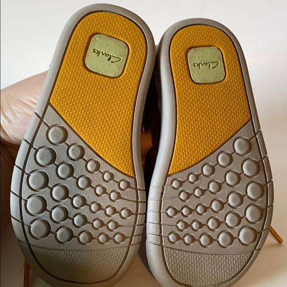 Clark's My First Shoes Leather Toddler Shoes Size 5 - Picture 3 of 7
